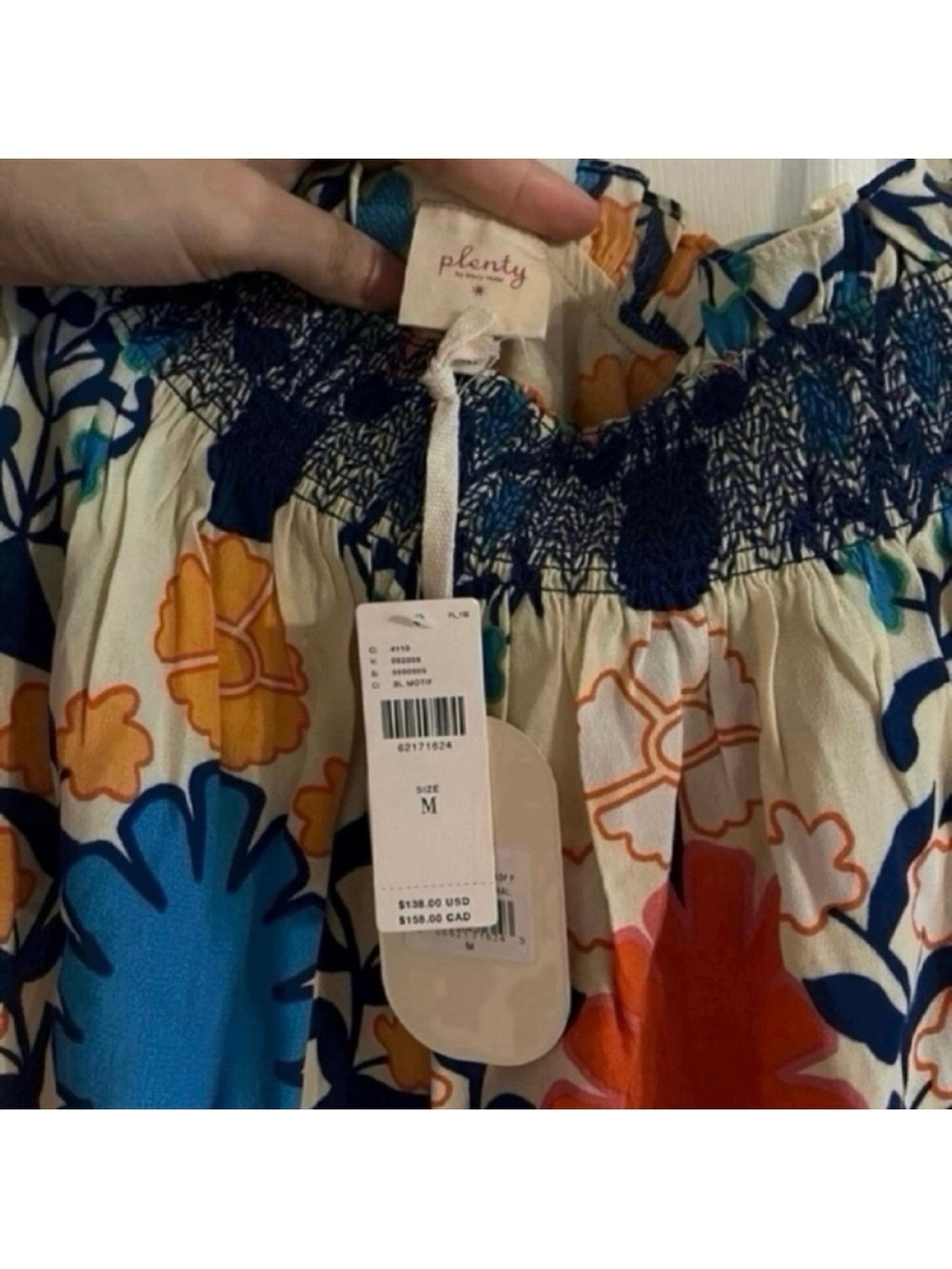 anthropologie plenty by tracy Reese one shoulder asymmetrical ruffle floral - Picture 5 of 5